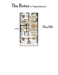 The Rotax B1b floor plan