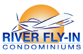 River Fly-in Condominiums logo